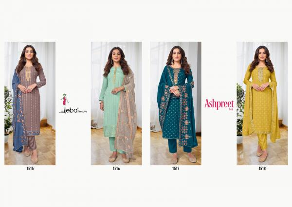 Eba Ashpreet Vol 8 Traditional Style Designer Salwar Suit Collection